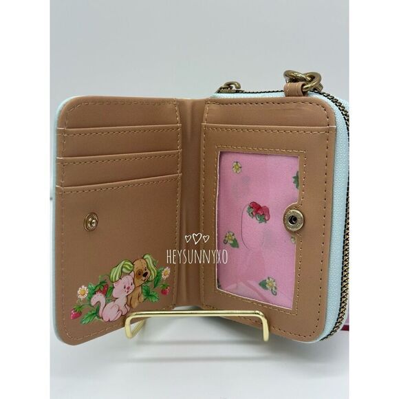 Strawberry Shortcake Characters Mini Zipper Wallet - Picture 5 of 5